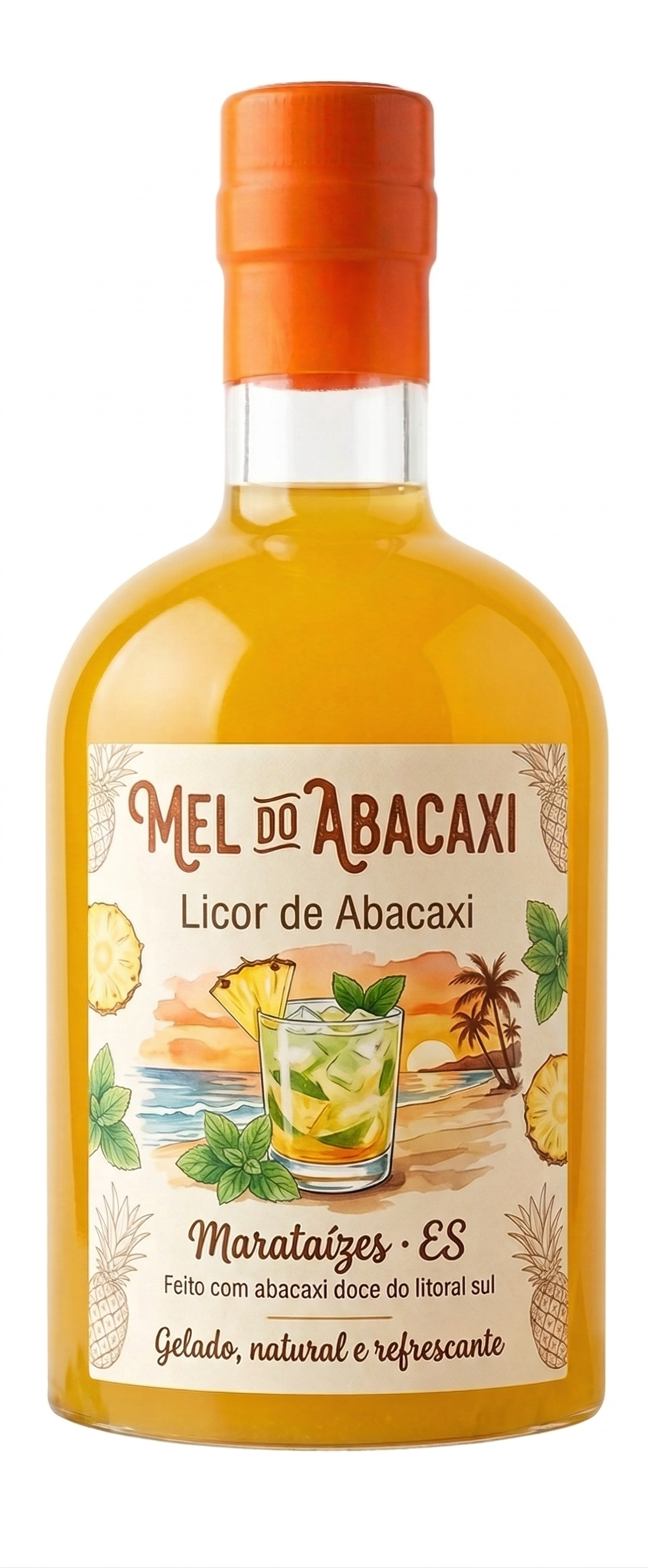 Mel do Abacaxi — Licor Artesanal de Marataízes ES